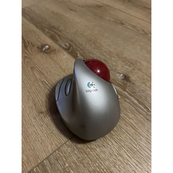 Genuine Logitech Cordless Trackman FX T-RA17, Mouse Only - Picture 1 of 6